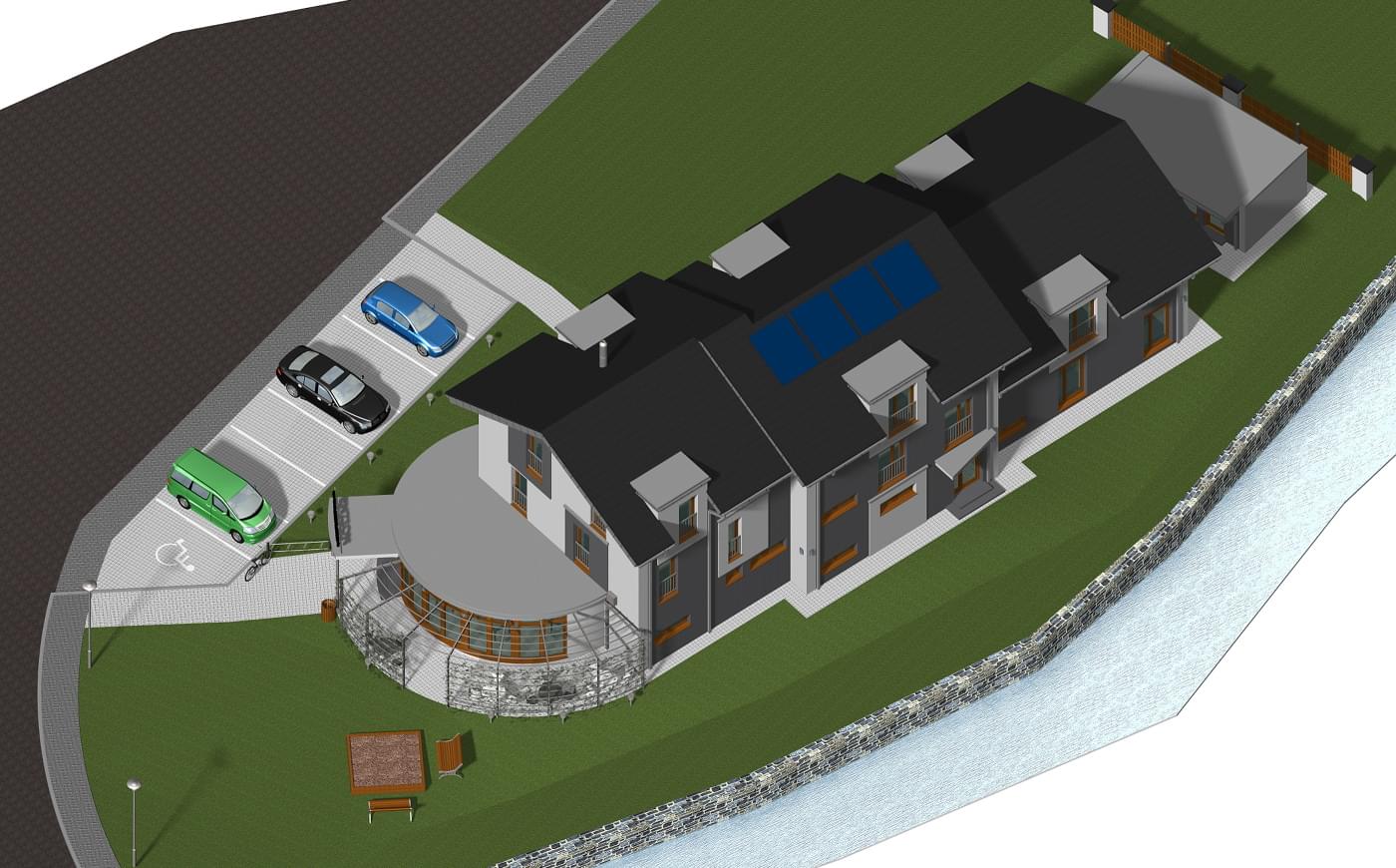 becvar projekty obcanske stavby